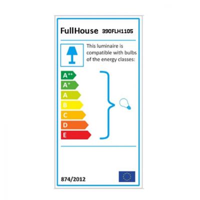 FLOOR LAMP IN WHITE AND BLACK HM7272.05 Φ38x145cm