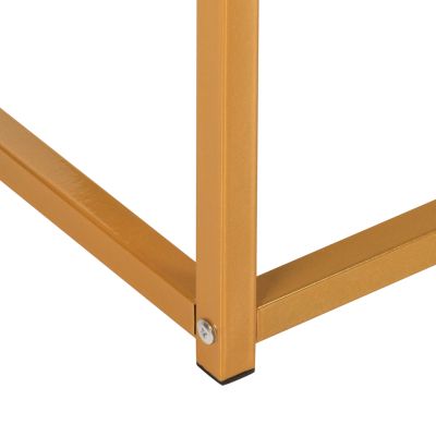 ХОЛНА МАСА SAFFRON HM8975.11 МЕЛАМИН БЯЛ МРАМОР ВИД-ЗЛАТНА ОСНОВА 95x55x43.5Hcm.