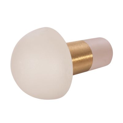 TABLE LAMP PUNE HM4245.10 METAL IN BEIGE-GOLD Φ20,5x32,5Hcm.