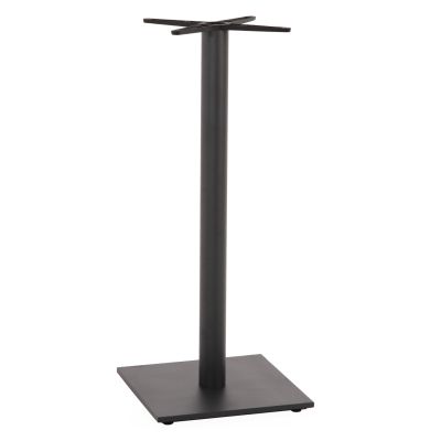BASE FOR BAR TABLE HM439.20 MATTE GREY METAL WITH HEIGHT ADJUSTERS 46Χ46Χ108Hcm.