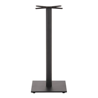 BASE FOR BAR TABLE HM439.20 MATTE GREY METAL WITH HEIGHT ADJUSTERS 46Χ46Χ108Hcm.