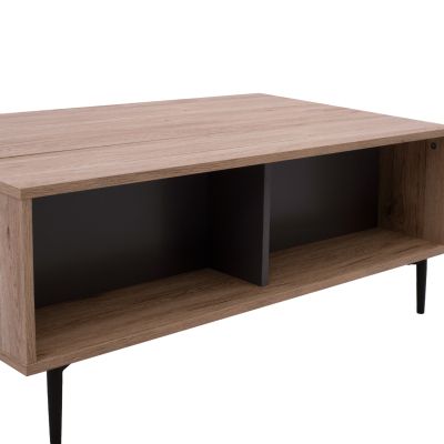 ХОЛНА МАСА MARGARIT ПОВДИГАЩА МЕЛАМИНОВА В ЦВЯТ ДЪБ-СИВ 100x58x39-53Ycm.HM8677.11