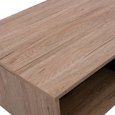 ХОЛНА МАСА MARGARIT ПОВДИГАЩА МЕЛАМИНОВА В ЦВЯТ ДЪБ-СИВ 100x58x39-53Ycm.HM8677.11