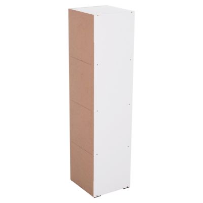 CABINET HM9940.01 WHITE MELAMINE 40x39-41x157Hcm.