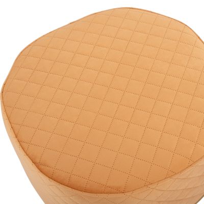 Табуретка Sinta HM8638.09 Златно кадифе със златна основа 42x42x38см