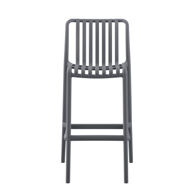 BAR STOOL POLYPROPYLENE CONVEE HM6098.03 GREY 38,5x49,5x102Hcm.