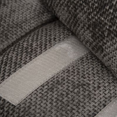 ПОЛИМОРФЕН ДИВАН ДВИГАТЕЛ HM6073.02 ТЕКСТУРИРАН ПЛАТ В СИВ ЦВЯТ 290x196x76Hcm.