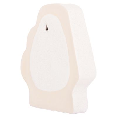 CERAMIC TABLE DECOR HUMANS HM4585 OFF WHITE WITH CRYSTALLISATION 22x5x24.5Hcm.