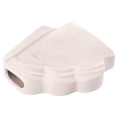 CERAMIC TABLE DECOR HUMANS HM4585 OFF WHITE WITH CRYSTALLISATION 22x5x24.5Hcm.