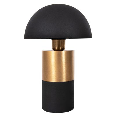 TABLE LAMP PUNE HM4245.04 METAL IN BLACK-GOLD Φ20,5x32,5Hcm.
