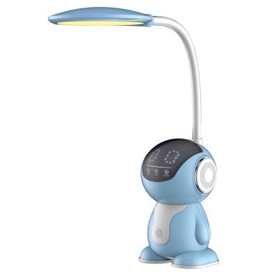 KIDS DESK LAMP LED BADOO ROBOT FIGURE HM4453.03 SKY BLUE-WHITE ABS