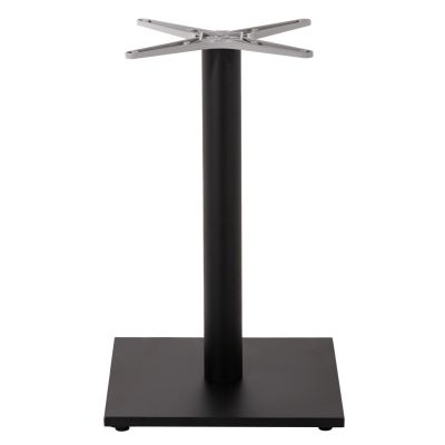 BASE FOR TABLE HM475.01 ALUMINUM MATTE BLACK-46x46cm CROSS 46Χ46Χ72Hcm.