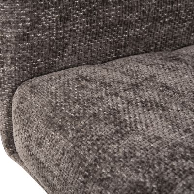 ТРАПЕЗНО КРЕСЛО GAZER HM9845.03 СИВ ДАМАС-КРАКА КАУЧУКОВО ДЪРВО 66x63x91Hсм.