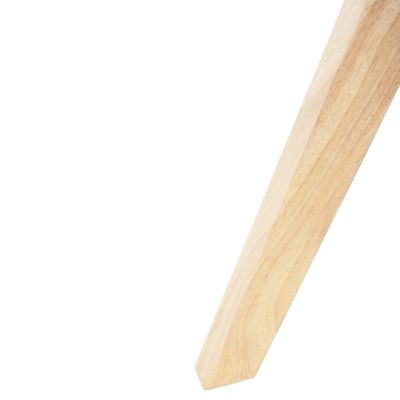 ТРАПЕЗНО КРЕСЛО GAZER HM9845.03 СИВ ДАМАС-КРАКА КАУЧУКОВО ДЪРВО 66x63x91Hсм.