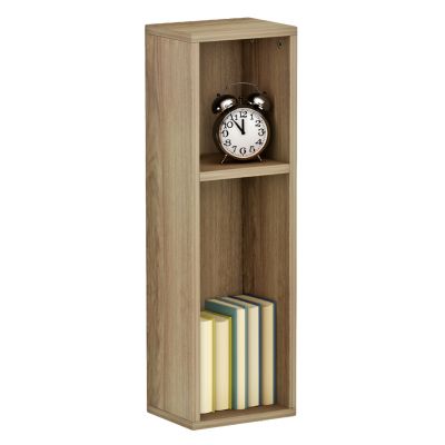 WALL BEDSIDE STAND BONEN HM9070.11 MELAMINE IN NATURAL 20x15x65Hcm.