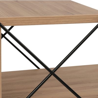 СТРАНИЧНА МАСИЧКА/НОЩНО ШКАФЧЕ МЕЛАМИНОВ В ЕСТЕСТВЕН ЦВЯТ 50x40x55Hcm.HM9434.01