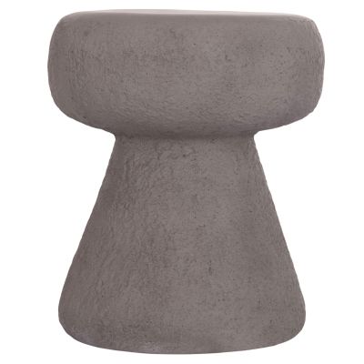 ROUND STOOL INTERON HM18171.03 FIBER CEMENT IN GREY--Φ34x39Hcm.
