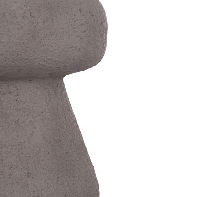 ROUND STOOL INTERON HM18171.03 FIBER CEMENT IN GREY--Φ34x39Hcm.