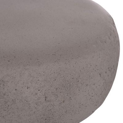 ROUND STOOL INTERON HM18171.03 FIBER CEMENT IN GREY--Φ34x39Hcm.
