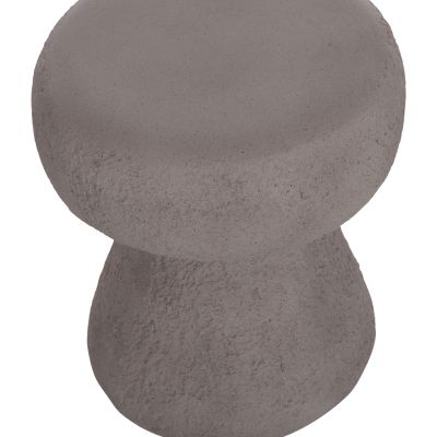 ROUND STOOL INTERON HM18171.03 FIBER CEMENT IN GREY--Φ34x39Hcm.