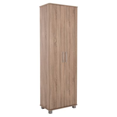 SHOE CABINET CLUSE HM2403.20 MELAMINE IN SONAMA OAK COLOR 60Χ37Χ186,5Hcm.