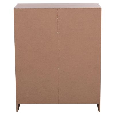 CABINET WITH 4 STORAGE SPACES MATIN HM2479.02 SONAMA OAK MELAMINE 80x39,5x99,5Hcm.