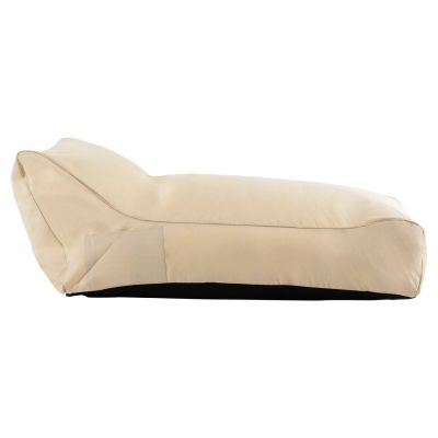 POUF/SOFT LOUNGER HM5806.01 BEIGE WITH UV PROTECTION 70x160x45-57Hcm.