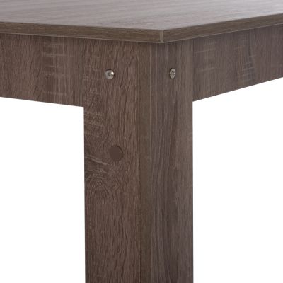 КУХНЕНСКА МАСА KELVIN HM2429.05, ПЕПЕЛЯВО СИВА, 140x80x77