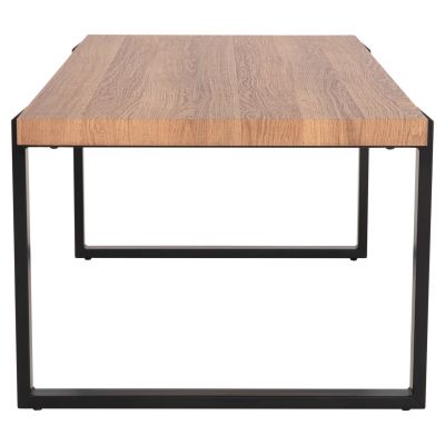 ХОЛНА МАСА HM9585.04 MDF В ОРЕХ ПЛОТ-ЧЕРНА МЕТАЛНА ОСНОВА 120x60X46Hcm.