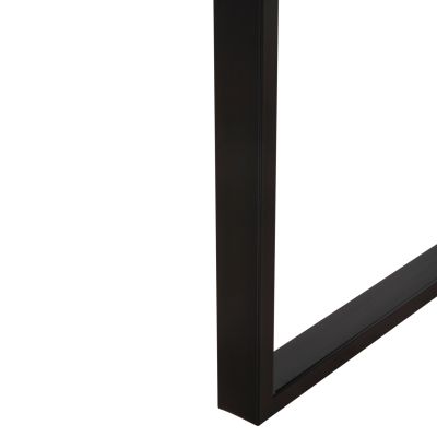 ХОЛНА МАСА HM9585.04 MDF В ОРЕХ ПЛОТ-ЧЕРНА МЕТАЛНА ОСНОВА 120x60X46Hcm.