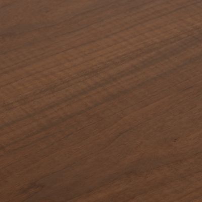 ПОМОЩНА МАСА HM9471.02 MDF С ФУРНИР ОРЕХ ПЛОТ-ЧЕРНА МЕТАЛНА ОСНОВА 50x50x58Hсм.
