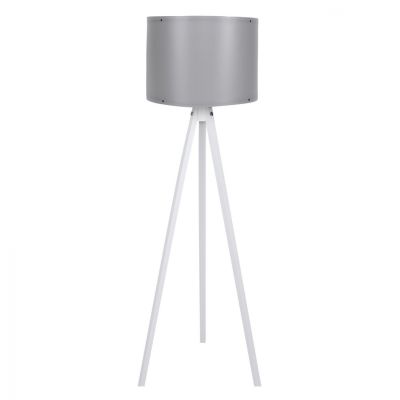 FLOOR LAMP IN WHITE AND GREY HM7272.06 Φ38x145cm.