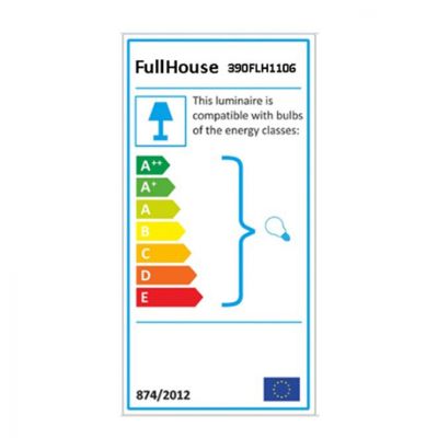 FLOOR LAMP IN WHITE AND GREY HM7272.06 Φ38x145cm.