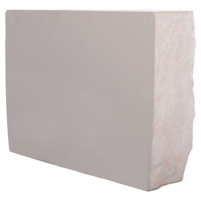 CONSOLE ROCK INTERON HM18152.02 FIBER CEMENT IN WHITE--120x50x71Hcm.cm.