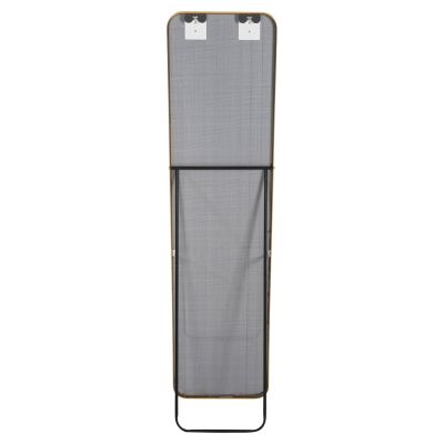 FLOOR STANDING MIRROR BOELY HM9577.30 ALUMINUM FRAME IN GOLD COLOR 40x35x160Hcm.