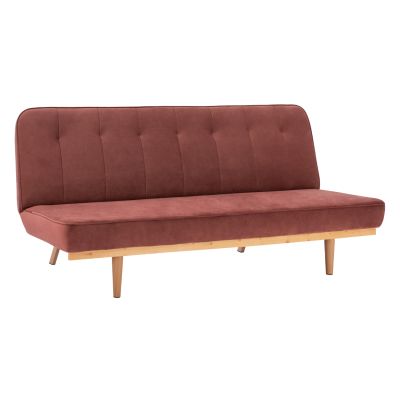 Диван Легло 3 места от кадифе гнила ябълка HM3168.02 193x85x88см