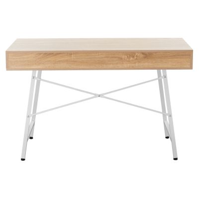 HM2128.01 desk, sonama-white, 120x48x76,5