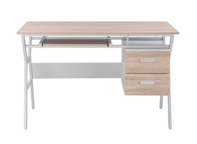DESK VITINO HM2130.01, SONAMA-WHITE, 120X60X76H