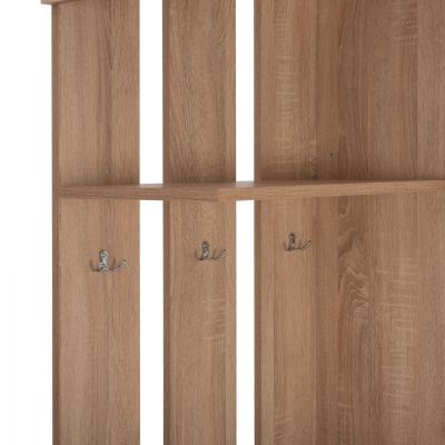 ENTRANCE FURNITURE WITH SLIDING WARDROBE AND MIRROR SONAMA HM2424 120X45X210Yec.