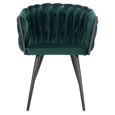 ΠΟΛΘΡΟΝΑΚΙ LUANDA ΒΕΛΟΥΔΟ ΚΥΠΑΡΙΣΣΙ ΜΕΤΑΛΛΙΚΑ ΠΟΔΙΑ HM8741.03 60x54x78 ек.