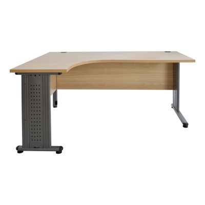 Professional office HM2043.01L Oak left corner 160x120x75