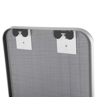 FLOOR STANDING MIRROR BOELY HM9577.40 ALUMINUM FRAME IN SILVER COLOR 40x35x160Hcm.