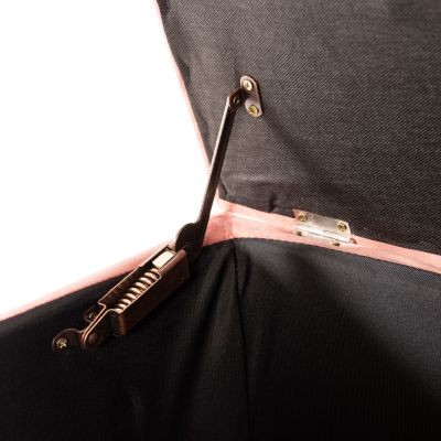 ТАБУРЕТКА/БАГАЖНИК С МЯСТО ЗА СЪХРАНЕНИЕ PUNK HM279.12 ПРАШНО РОЗОВО КАДИФЕ 90x50x52Hcm.
