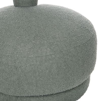 ТАБУРЕТКА С ВЪРТЯЩА СЕ ОБЛЕГАЛКА KRIVIO HM9775.07 СВЕТЛО ЗЕЛЕН ТЕДИ ПЛАТ 52x53x60Hсм.