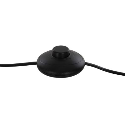FLOOR LAMP SMUSH HM4256.04 METAL IN BLACK-ROTATING CAP Φ50x100Hcm.