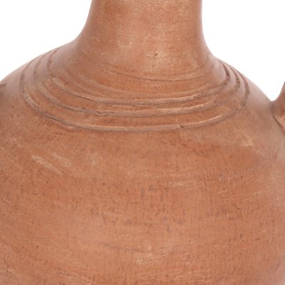 DECORATIVE VASE (AMPHORA) FEAX HM4676.08L TERRACOTA IN NATURAL--35x35x58Hcm.