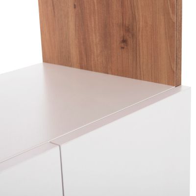 КУХНЕНСКИ ШКАФ RAD HM18196.04 МЕЛАМИН В НАТУРАЛЕН ЦВЯТ-БЯЛО 55,5x32x165Hcm.