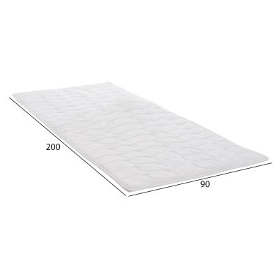 HM650.02 topper, 90x200, white