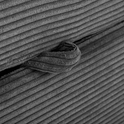 ЪГЛОВ РАЗТЕГАТЕЛ С МЯСТО ЗА СЪХРАНЕНИЕ ALDO HM3276.02R ДАМАС АНТРАЦИТ 256x91-159x87Hcm.