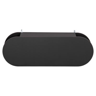 ENTRYWAY HANGER WITH CABINET SHELF STOR HM18078.03 MELAMINE IN DARK GREY 84x15.5x28.5Hcm.